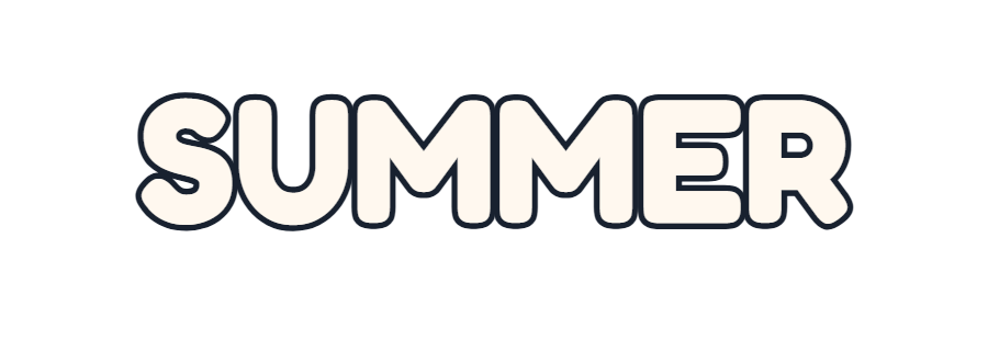 Poster bubble letters style preview